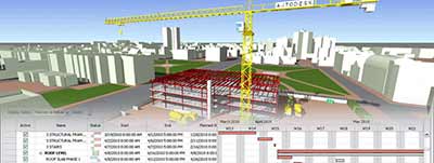 4D Construction Scheduling Sample Image