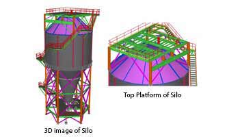 Silo 3d Model Sample Image